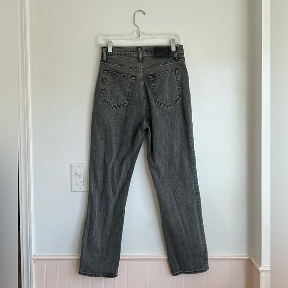 Abercrombie & Fitch Ankle Straight Ultra High Rise Jeans Curve Love - Picture 3 of 5